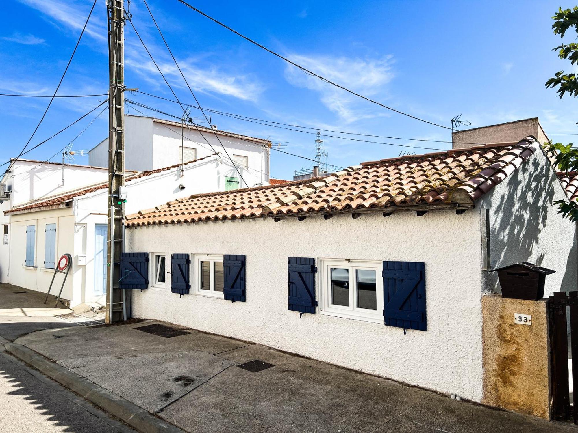 Maisonnette De Pecheur Chauffee Et Climatisee Port-la-Nouvelle Exterior photo